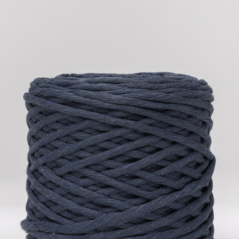 Шпагат хлопковый ШХЛ-08, цвет Тёмный джинс, 4мм/100м