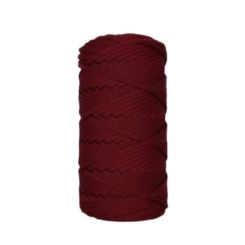 Полиэфирный шнур для вязания ПЭШ_05 Бордо, 4 мм/100 метров