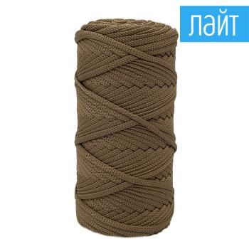 Полиэфирный шнур для вязания ЛАЙТ ПШЛ_23 Капучино, 4 мм/100 метров