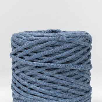 Шпагат хлопковый, цвет Светлый джинс, 4мм/100м
