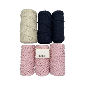 НШВ_3368 Набор хлопковых шнуров на вес 4 мм, 1 кг