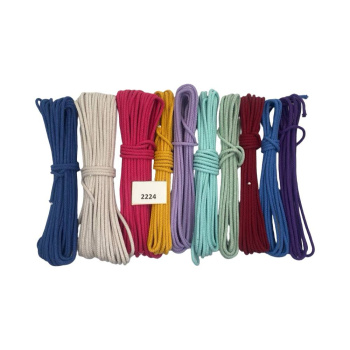НШВ_2224 Набор хлопковых шнуров  для шитья на вес 5 мм, 1 кг