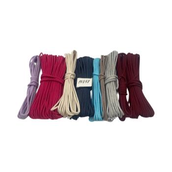 НШВ_10858 Набор хлопковых шнуров  для шитья на вес 5 мм, 1 кг