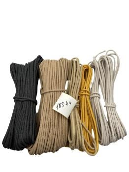 НШВ_10344 Набор хлопковых шнуров  для шитья на вес 5 мм, 1 кг