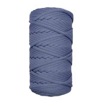 Полиэфирный шнур для вязания  Голубика 5 мм/100м