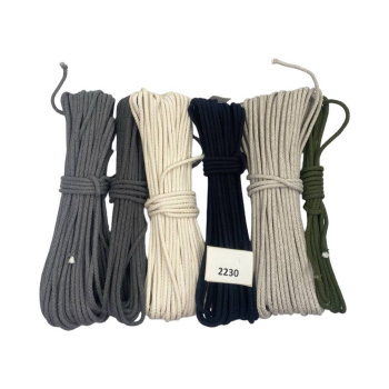 НШВ_2230 Набор хлопковых шнуров  для шитья на вес 5 мм, 1 кг