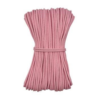 Хлопковый шнур УЦЕНКА для шитья с сердечником 5 мм/100 м, цвет Нежно-розовый