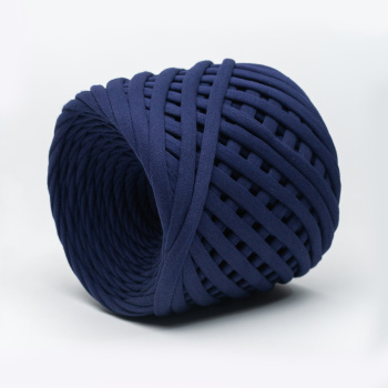 Трикотажная пряжа Hobyt ТП 189 Изабелла, первичная, изнаночная, 100% хлопок, 100 м,7-9 мм