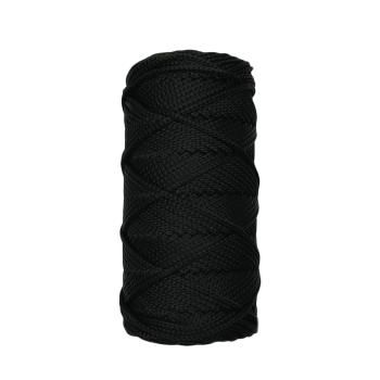 Полиэфирный Шнур для вязания Ш-ПЭ 021-100 Чёрный, Змм, 100 м 