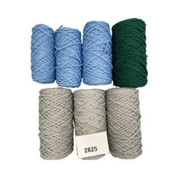 НШВ_2825 Набор полиэфирных шнуров на вес 3 мм, 1 кг