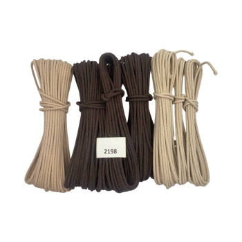 НШВ_2198 Набор хлопковых шнуров  для шитья на вес 5 мм, 1 кг