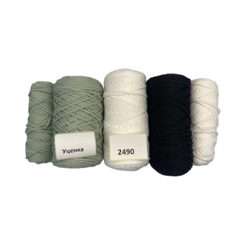 НШВ_2490 Набор полиэфирных шнуров на вес 4 мм, 1 кг УЦЕНКА