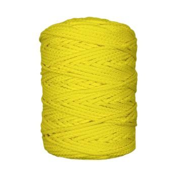 Полиэфирный Шнур с сердечником для вязания ПШ5_2-41 Лимон, 5мм/200 м 