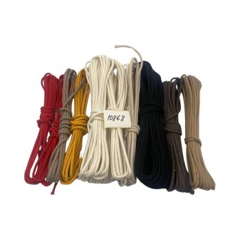 НШВ_10868 Набор хлопковых шнуров  для шитья на вес 5 мм, 1 кг