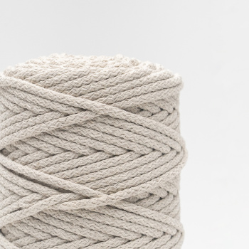 Хлопковый Шнур для вязания Ш-ХЛ5 031 Лён, 5 мм/100 м, хлопок