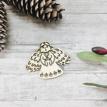 2737 Декоративная подвеска "Ангелок" 