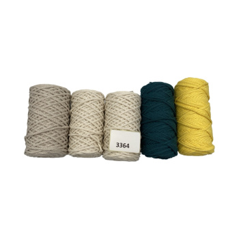 НШВ_3364 Набор хлопковых шнуров на вес 4 мм, 1 кг