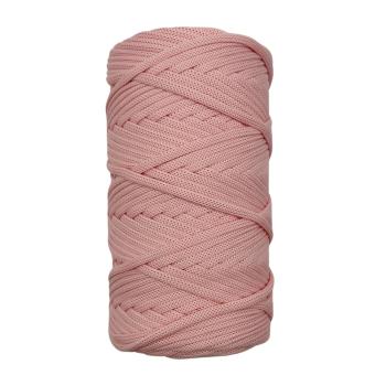 Полиэфирный шнур для вязания  Светло-розовый 5 мм/100м