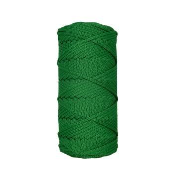 Полиэфирный шнур для вязания ПЭШ_50 Зелёный, 4 мм/100 метров