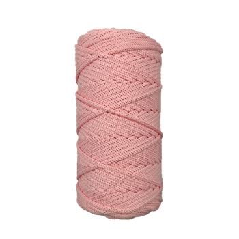 Полиэфирный шнур для вязания ПЭШ_45 Светло-розовый, 4 мм/100 метров