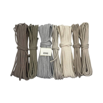 НШВ_2243 Набор хлопковых шнуров  для шитья на вес 5 мм, 1 кг