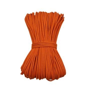 Хлопковый шнур для шитья с сердечником ШН_П30, 5 мм/100 м, цвет Оранжевый