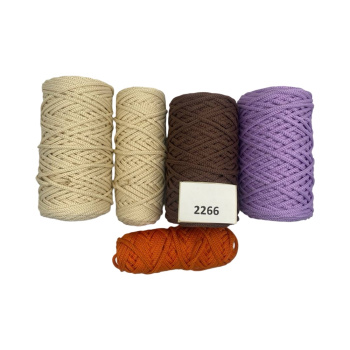 НШВ_2266 Набор полиэфирных шнуров на вес 4 мм, 1 кг