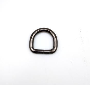 826-3 D- кольцо "Толстое" никель 30х30мм, для ремня 20 мм