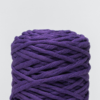 Шпагат хлопковый , цвет Слива, 4мм/100м