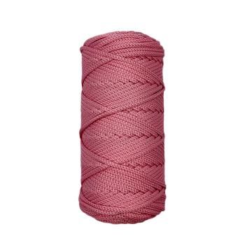 Полиэфирный шнур для вязания ПЭШ_28 Розовый, 4 мм/100 метров