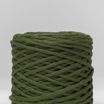Шпагат хлопковый , цвет Еловый, 4мм/100м