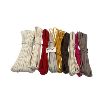 НШВ_10936 Набор хлопковых шнуров  для шитья на вес 5 мм, 1 кг