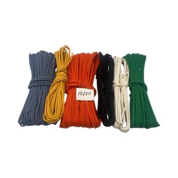 НШВ_10860 Набор хлопковых шнуров  для шитья на вес 5 мм, 1 кг