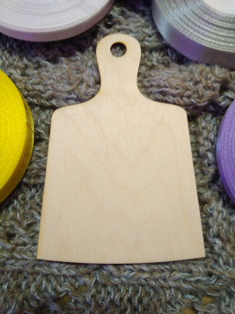 2734 Деревянная заготовка для магнита "Доска" 12 см