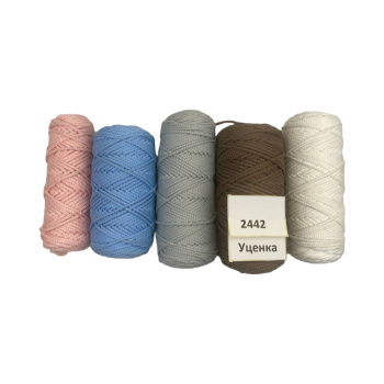 НШВ_2442 Набор полиэфирных шнуров на вес 3 мм, 1 кг УЦЕНКА