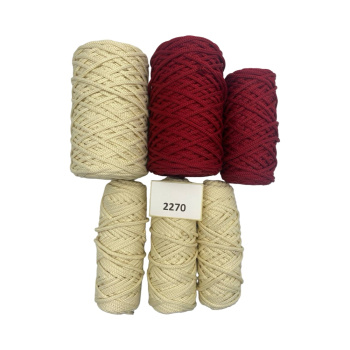 НШВ_2270 Набор полиэфирных шнуров на вес 4 мм, 1 кг