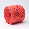 Трикотажная пряжа Hobyt ТП 066 Коралл, первичная, изнаночная, 100% хлопок, 100 м, 330 г, 7-9 мм, фото - 1