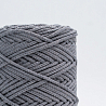 Хлопковый Шнур для вязания Ш-ХЛ3_090 Дымчатый Змм/100м, хлопок, фото - 1 Хлопковый Шнур для вязания Ш-ХЛ3_090 Дымчатый Змм/100м, хлопок, фото - 1