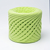 Трикотажная пряжа Hobyt ТП 079 Салатовый, первичная, изнаночная, 100% хлопок, 100 м, 7-9 мм, фото - 2