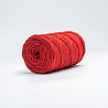 Хлопковый Шнур для вязания Ш-ХЛ3_037 Красный, Змм/100м, хлопок, фото - 2