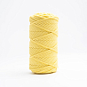 Хлопковый Шнур для вязания ШХ_77 Кукуруза, 4мм/100м, хлопок, фото - 3