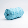 Хлопковый Шнур для вязания ШХ_45 Голубая лагуна, 4мм/100м, хлопок, фото - 2 Хлопковый Шнур для вязания ШХ_45 Голубая лагуна, 4мм/100м, хлопок, фото - 2