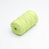 Хлопковый Шнур для вязания Ш-ХЛ3_018 Фисташка, Змм/100м, хлопок, фото - 4 Хлопковый Шнур для вязания Ш-ХЛ3_018 Фисташка, Змм/100м, хлопок, фото - 4