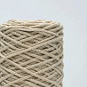 Хлопковый Шнур для вязания Ш-ХЛ3_112 Слоновая кость Змм/100м, хлопок, фото - 1 Хлопковый Шнур для вязания Ш-ХЛ3_112 Слоновая кость Змм/100м, хлопок, фото - 1