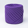 Трикотажная пряжа Hobyt ТП 084 Фиолетовый, первичная, изнаночная, 100% хлопок, 100 м, 7-9 мм, фото - 1