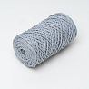 Полиэфирный Шнур для вязания Ш-ПЭ 065-100 Серо-голубой, Змм, 100 м , фото - 2 Полиэфирный Шнур для вязания Ш-ПЭ 065-100 Серо-голубой, Змм, 100 м , фото - 2