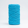 Хлопковый Шнур для вязания Ш-ХЛ3_064 Аквамарин, Змм/100м, хлопок, фото - 3