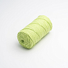 Хлопковый Шнур для вязания ШХ_09 Фисташка, 4мм/100м, хлопок, фото - 4