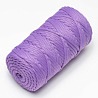 Полиэфирный шнур для вязания ПЭШ_79 Черничный смузи, 4 мм/100 метров, фото - 2