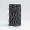Хлопковый Шнур для вязания Ш-ХЛ3_007 Тёмно-серый, Змм/100м, хлопок, фото - 3 Хлопковый Шнур для вязания Ш-ХЛ3_007 Тёмно-серый, Змм/100м, хлопок, фото - 3
